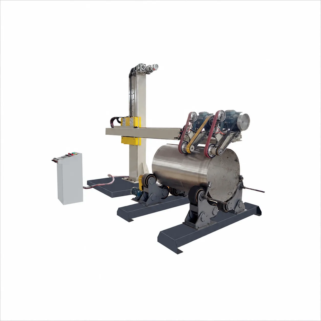 Tank & Dished end Polishing Machine